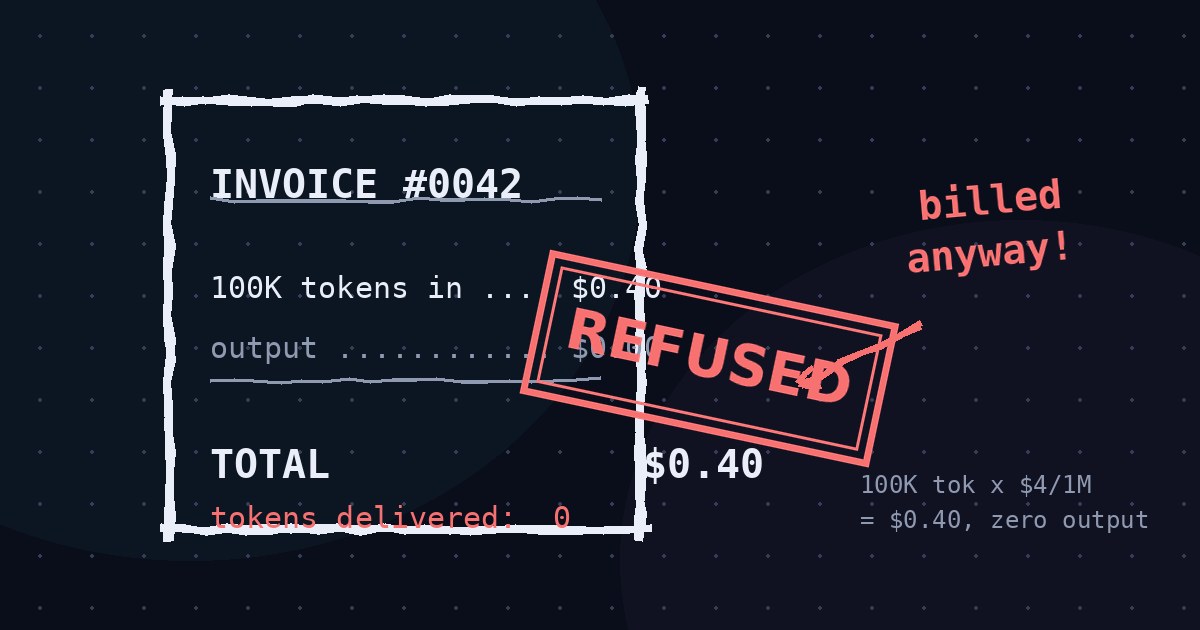 A glowing circuit-wall gate rejecting a stream of coins and light tokens